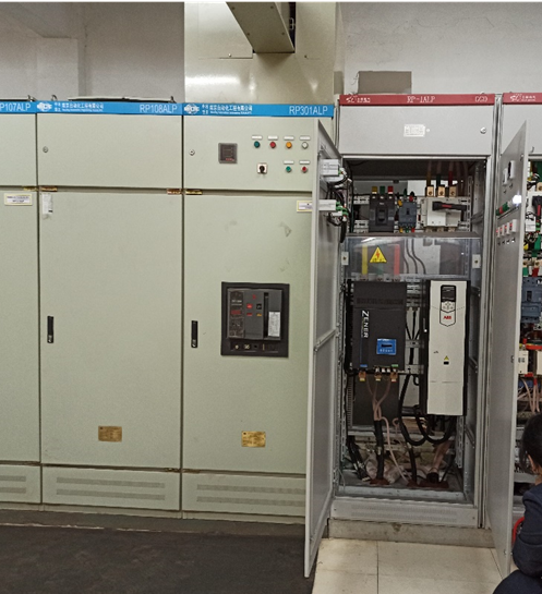 ABB frequency converter renovation of a large steel group's ironmaking plant in China